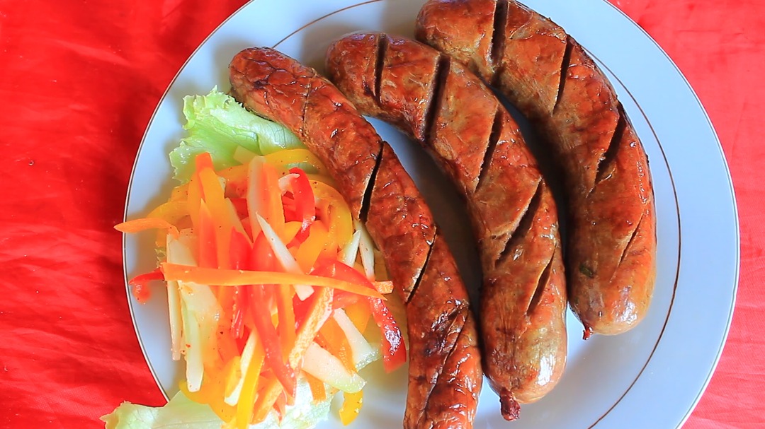 "Everything has an end, only a sausage Has two ( ends) "