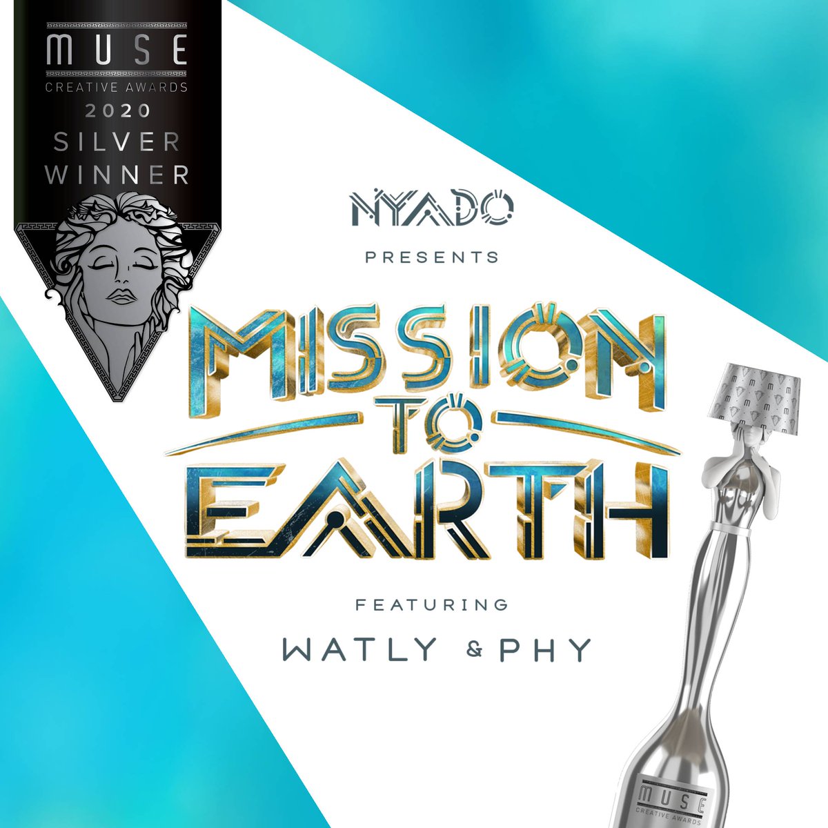 weareNYADO's tweet photo. More #goodnews for #missiontoearth! Our impact music film won a silver @museaward! Thanks to the panel for your consideration! #awardwinning #wearenyado https://t.co/ZLZYbnxv7l