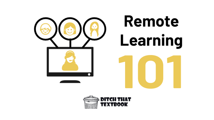edtechbcoe's tweet photo. Check out the new, FREE Remote Learning 101 course offered by @jmattmiller of @DitchThatTxtbk! ➡️ https://t.co/HAfDzqYwgF Sign up today! #ButteCOE #CAEdChat #RuralEdTech #EdTechChat #DitchBook https://t.co/v1AMuEY0jN