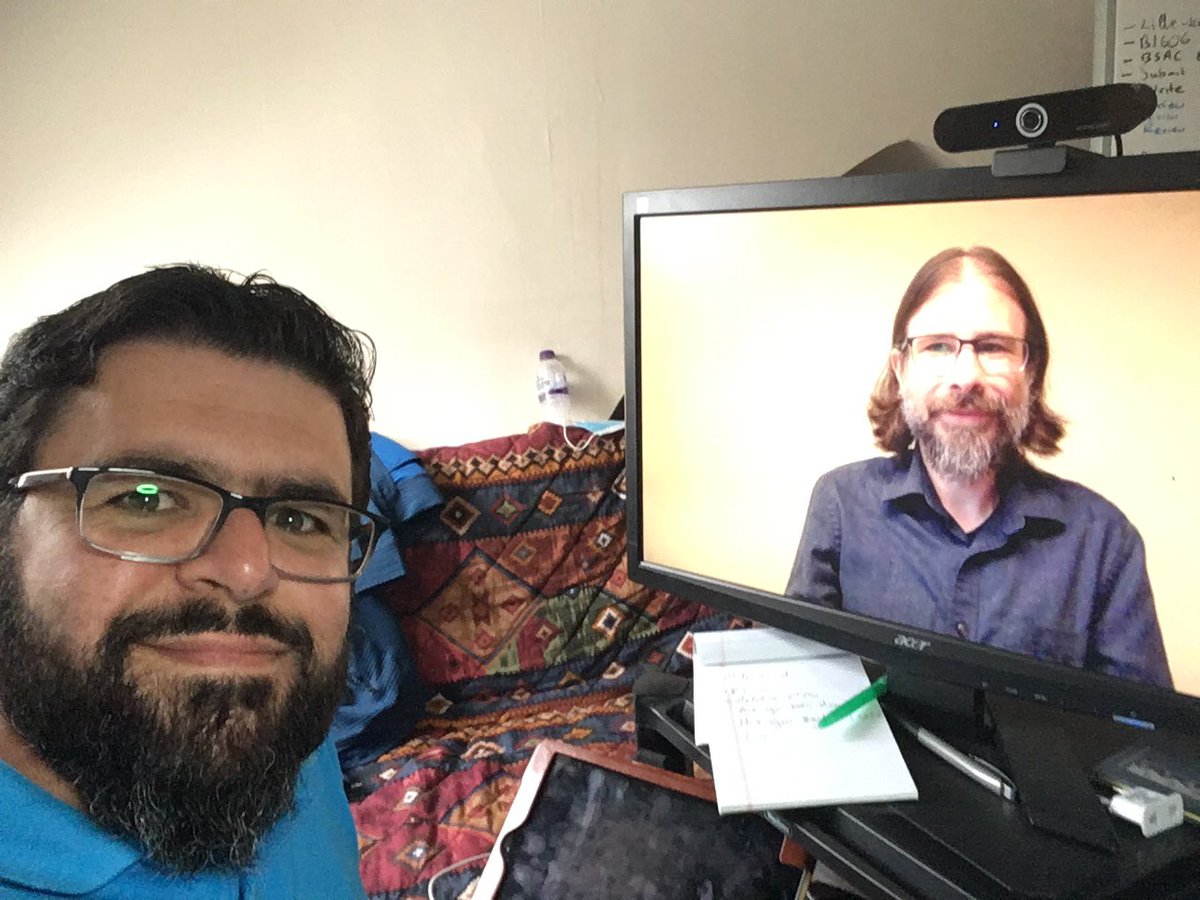 ADTsaousis's tweet photo. Great brainstorming session with Jeremy Rossman discussing the epidemiology and spreading of #COVID19UK and coming up with new collaborative #COVIDー19 related projects! @biokent @RAPID_UoKent @TsaousisLab #UniKentHomeWorking https://t.co/skzydnkIBn