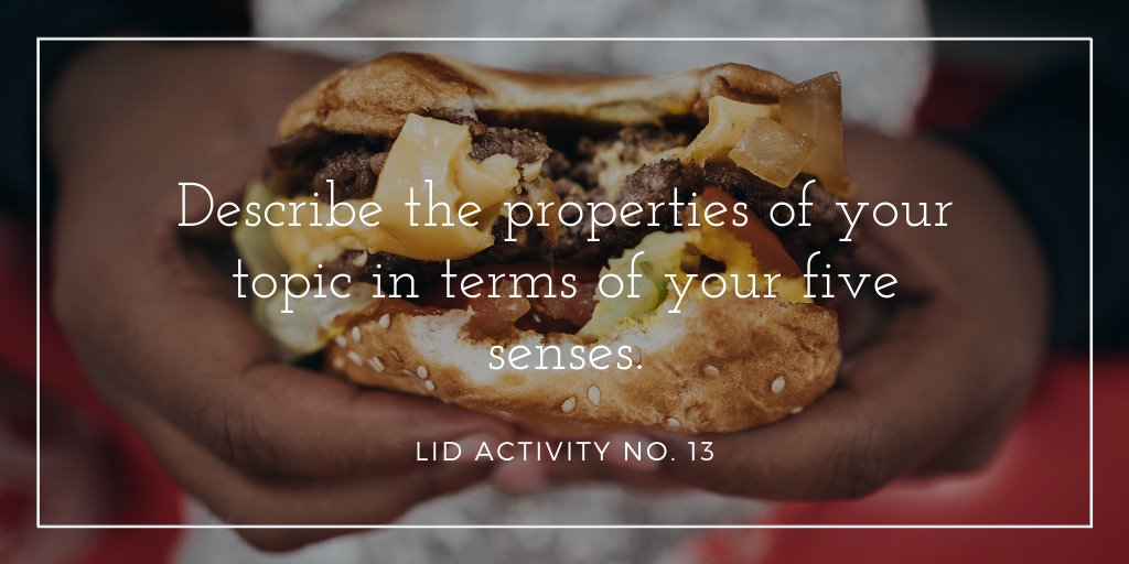 If your topic was beef, you might want to eat a burger after this LiD activity. <a href="/perfinker/">Gillian Judson, PhD</a> #sfueducation #imagination #creativity #inquiry #teachingandlearning #projectbasedlearning #edchat