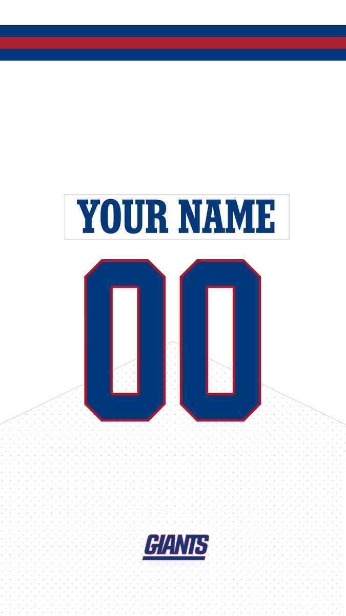 custom giants jersey