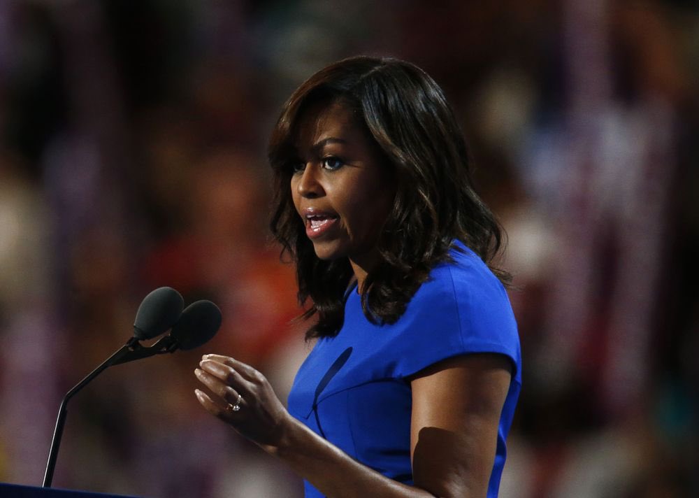 LOSTCULTURE's tweet photo. .@Netflix announces surprise @MichelleObama documentary titled “BECOMING” which drops on May 6th. 

It shows the previous first-lady on her 34-city book tour and will provide rare insight into her life. It is directed by Nadia Hellgren.

[📸: @millermobley] https://t.co/RoeA9sEWkN