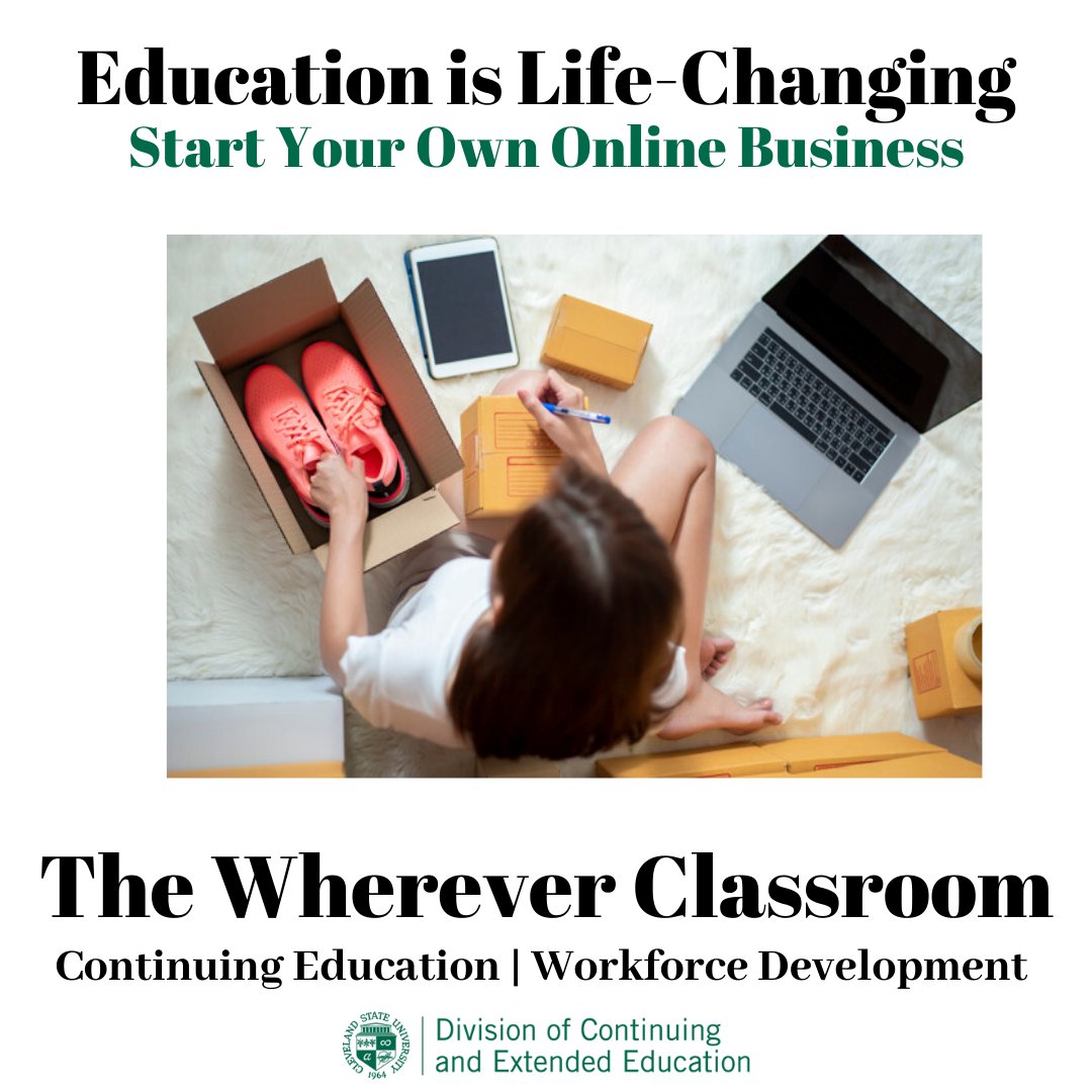 ContEduExtended's tweet photo. Be Your Own Boss! The benefits of working from home are endless. Learn how to operate your own Home-Based Business. For more information visit: https://t.co/F3sbV0LxDN #FromHome #Business #CSUcontED https://t.co/z5DD0jyMFW