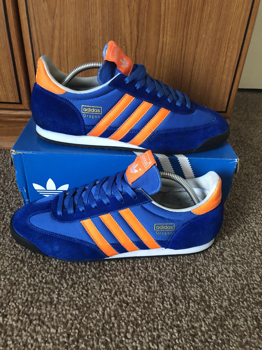 adidas dragon blue and orange