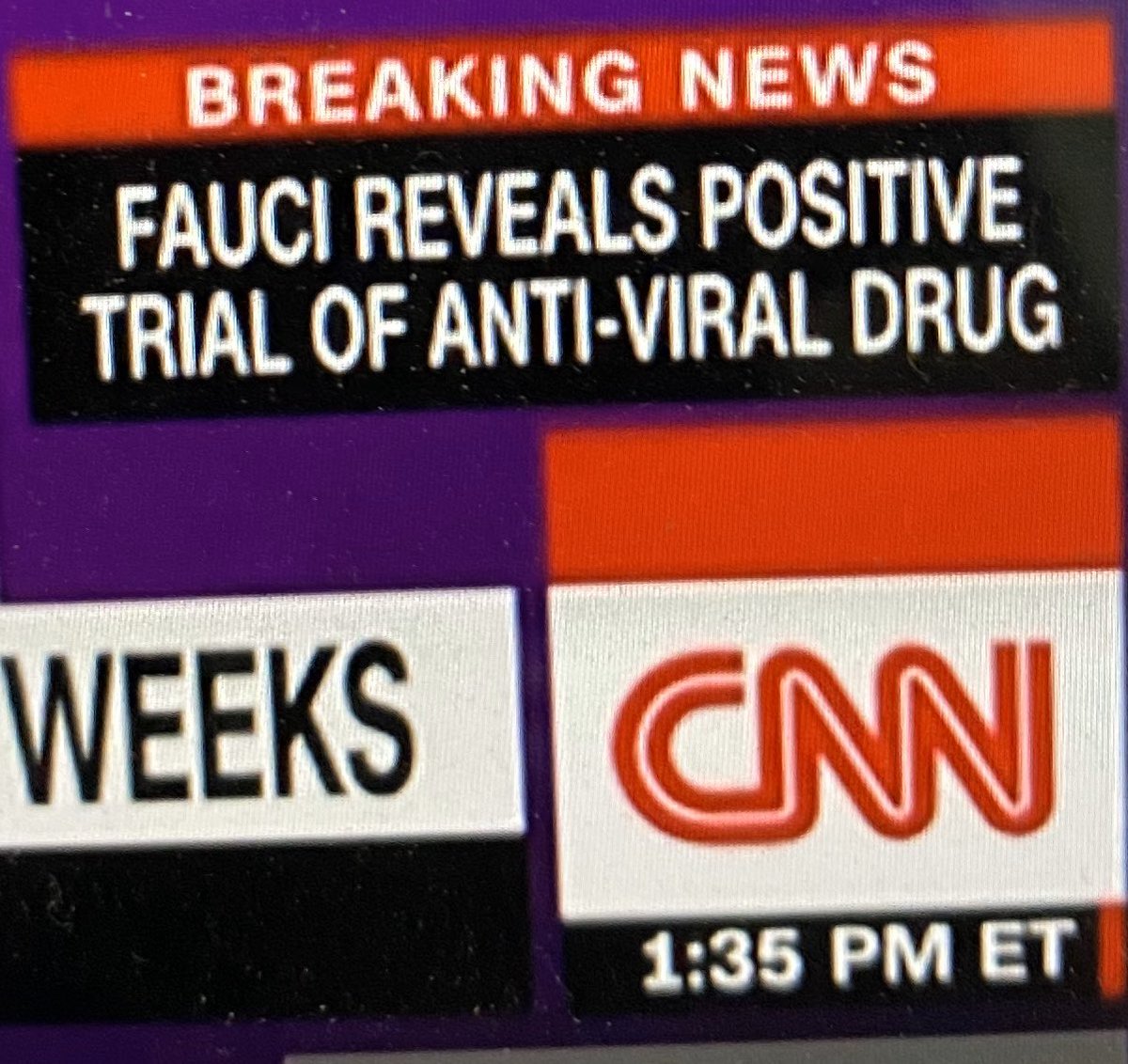 UnionRosie's tweet photo. Looks like soon we will back to normal @cnn @UniNoticias https://t.co/9hdU6JFAC7