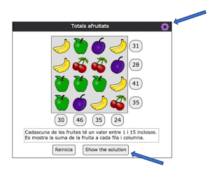 matesAbeam's tweet photo. PUZZLE DE FRUITES. ESO
Nova entrada al Banc de Recursos del #FemMatemàtiques
https://t.co/96CYwSXdLC
#treballsignificatiu #activitatcompetencial #àlgebra, #llenguatgealgebraic, #equacions #raonament #estratègies
Us animem a que poseu el repte als vostres alumnes! https://t.co/qwKV3l5Ux9