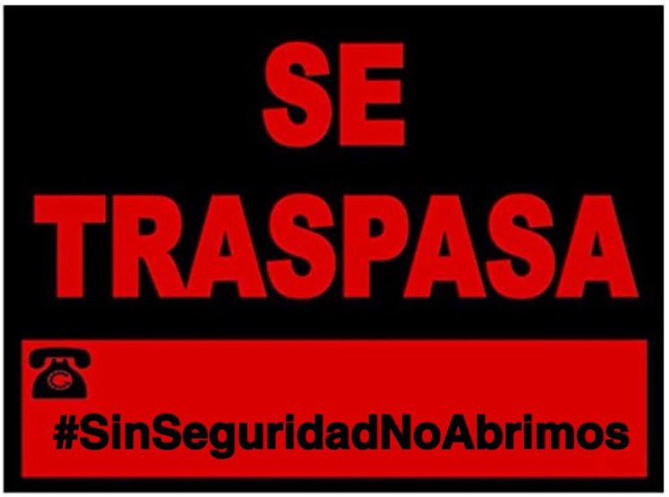 marcoce's tweet photo. Hasta que se tomen medidas concretas y correctoras que permitan garantizar la seguridad de nuestros clientes y nos permitan desarrollar coherentemente nuestra labor empresarial #sinseguridadnoabrimos #salamanca #hosteleríaunida https://t.co/2ylrswjd0W