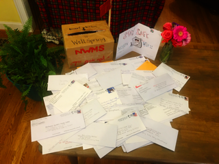 GCSchoolsNC's tweet image. During this time of social distancing, students from Northwest Middle are getting first-hand accounts from people who lived through history. Students sent letters to residents of Well-Spring asking for memories of living in the time of the Berlin Blockade, Space Race &amp;amp; more!