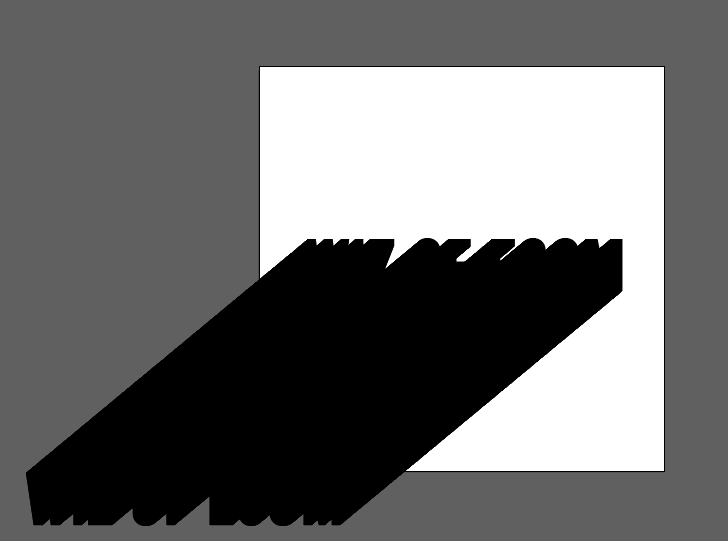 Step 9: Complete!Now, your artboard should look like this.All you need to do now is make the red text layer visible!