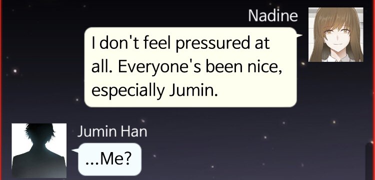 that’s such a lie zen yoosung and seven are so SO much nicer but anything to kiss jumin’s ass i guess