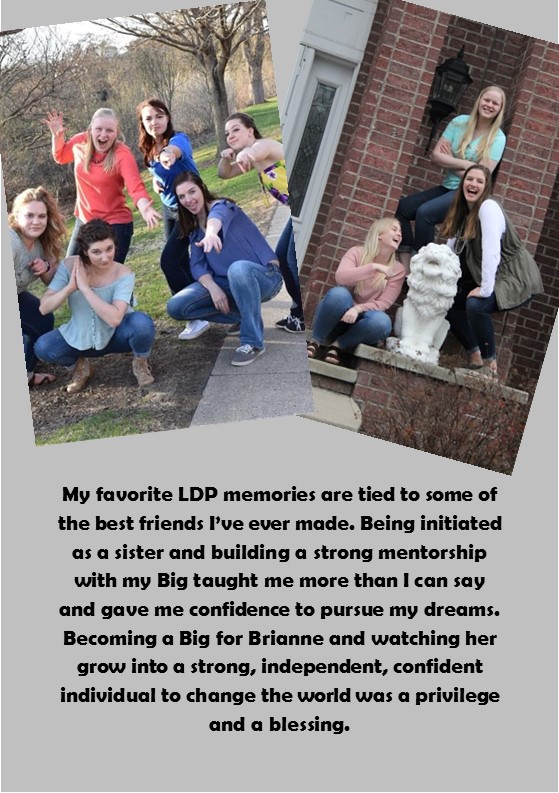 Time to recognize another fabulous senior! Natalie has been a major leader within our sorority, and we can't wait to see how she will impact the world around her.