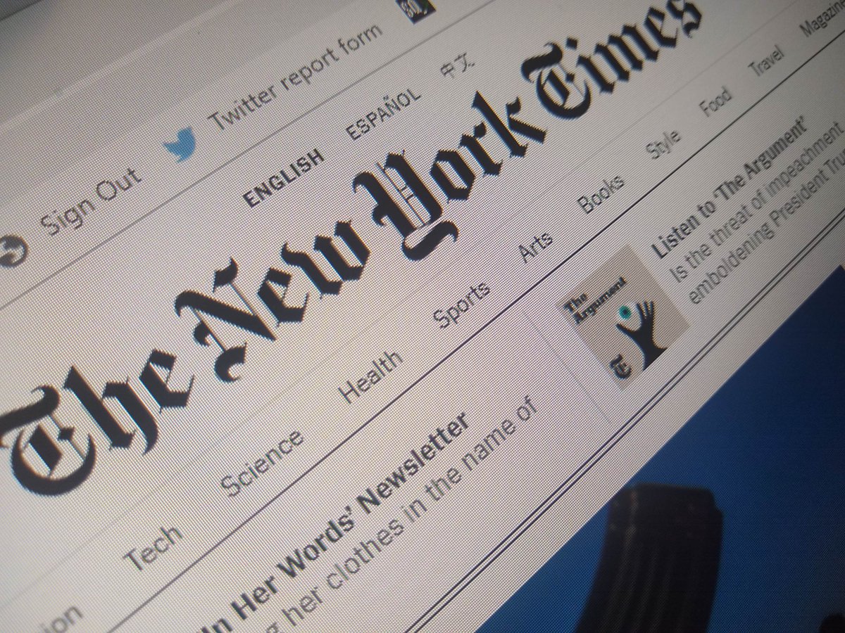 ClowdeeVape's tweet photo. !! Open letter to the New York Times!!

Vaping and Journalism: The media's obvious disinterest in truth 
https://t.co/XBBJDNw7Oq
#auntieinflame https://t.co/LYjQu1sFWD