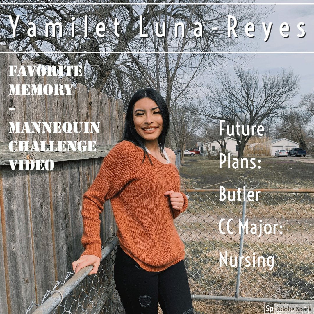 docrogers81's tweet photo. AVID Aces Senior Spotlight! Yamilet Luna-Reyes! @JenaVDM @WPSAVID #wecollegetogether2020 #WPSPROUD https://t.co/1OskEi9uuO