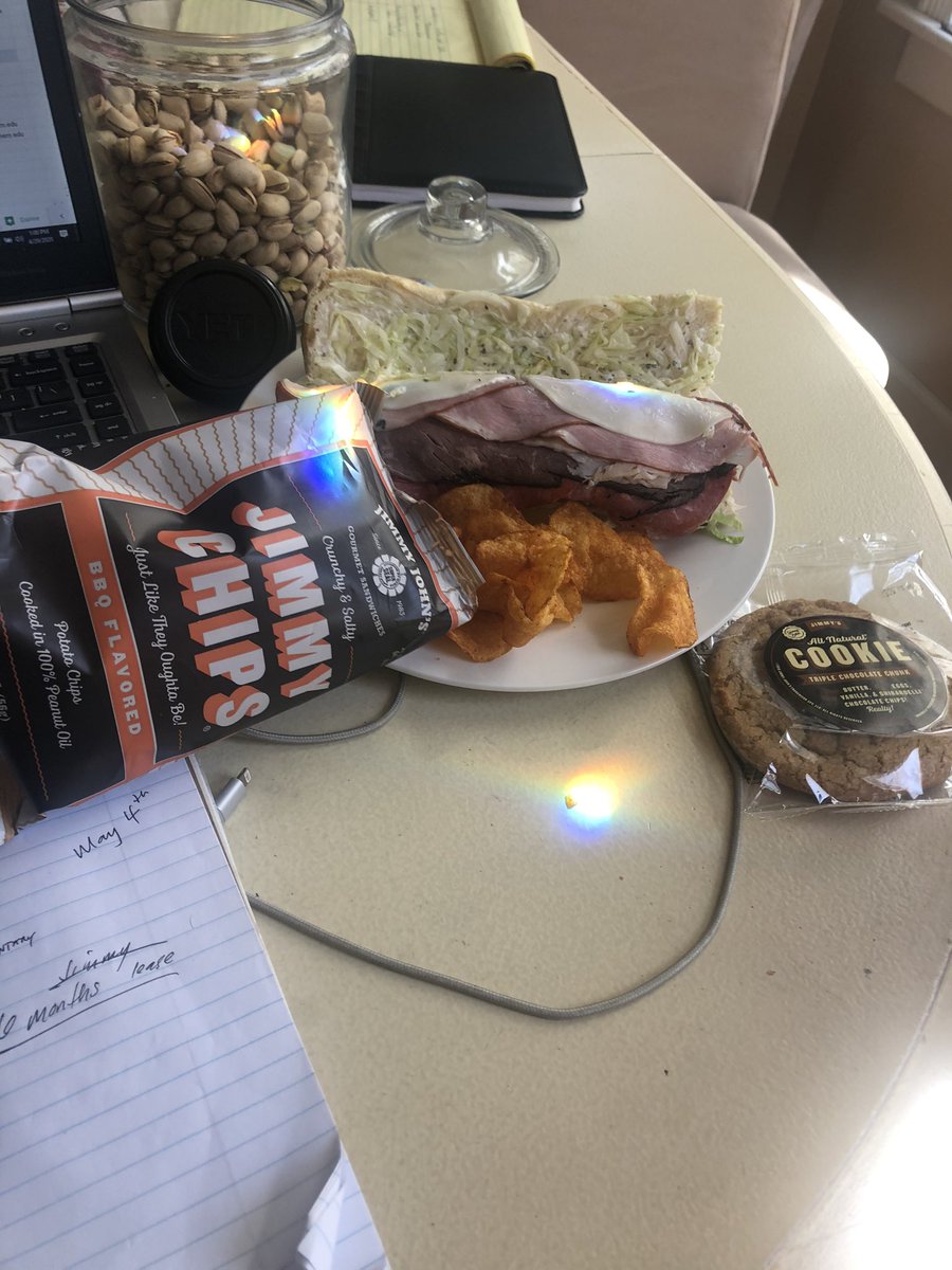 Coach_Tupou's tweet photo. Doin it Eatin #NSUTakeOut @jimmyjohns @coachjroy @NSUWolves_FB #lesshgo #924commune #GoWolves https://t.co/cq0H3Psc4Y
