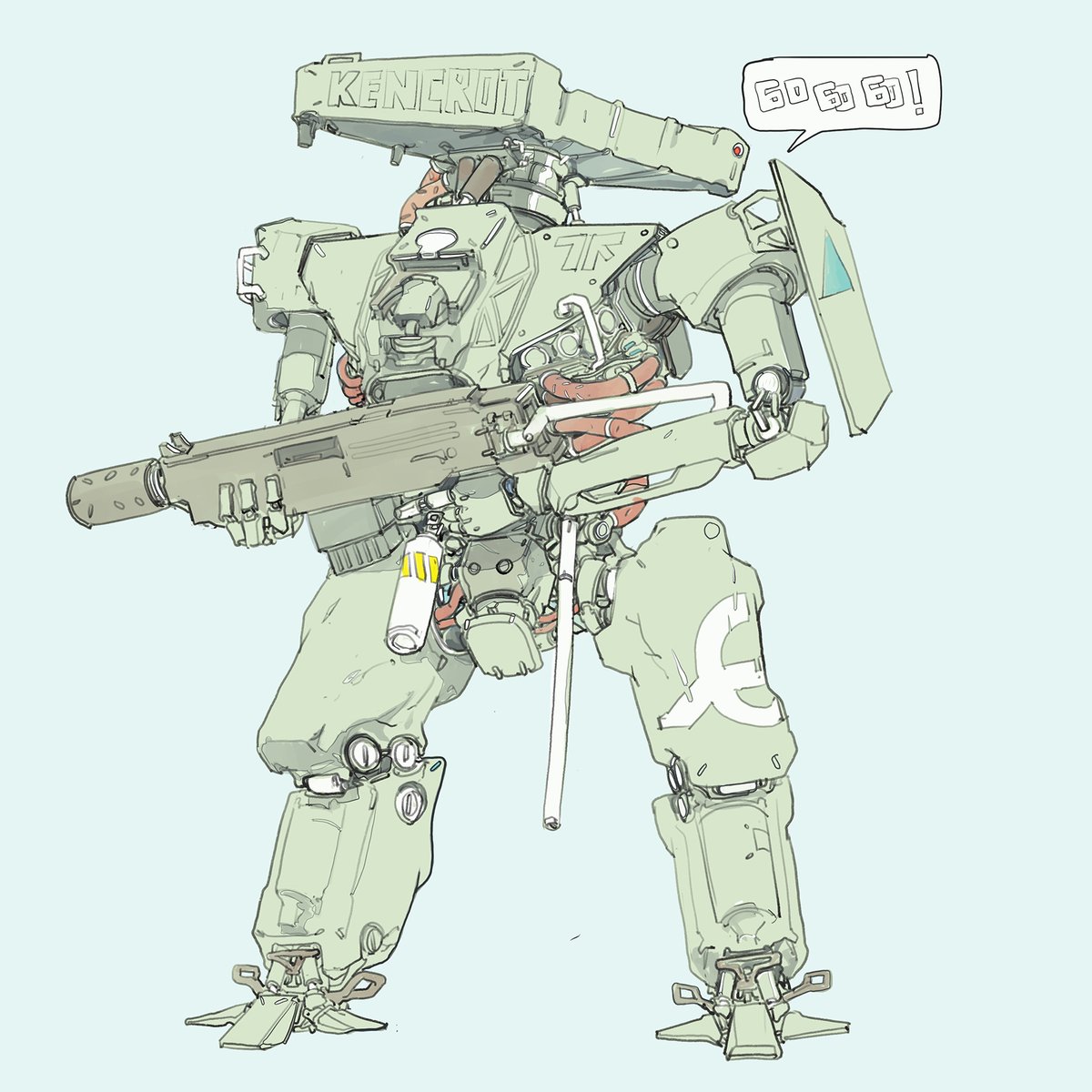 SoesoeKoetjink's tweet image. Kencrobot!
#mecha
#mechdesign