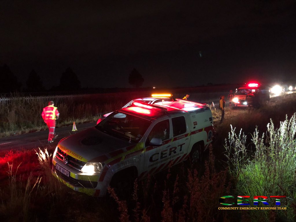 CERT responded to a signle vehicle collision on Main rd near Irene. The driver sustained minor injuries. #ER24