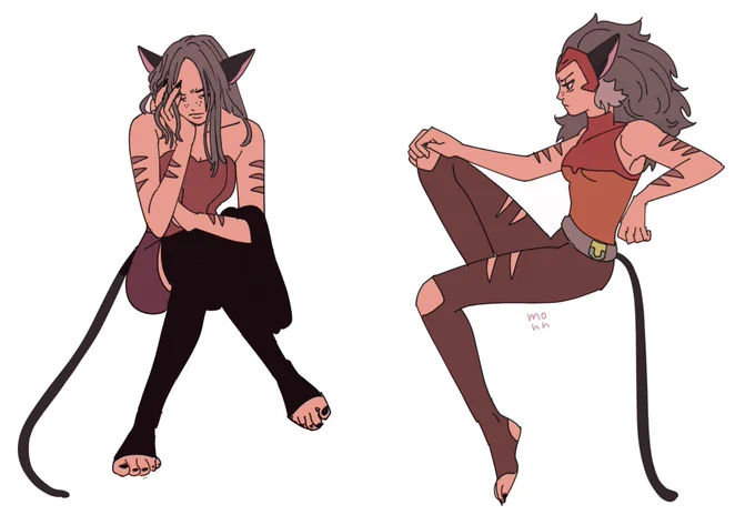 近寄ってほしくないCatra と側にいてほしいCatra #SheRa 