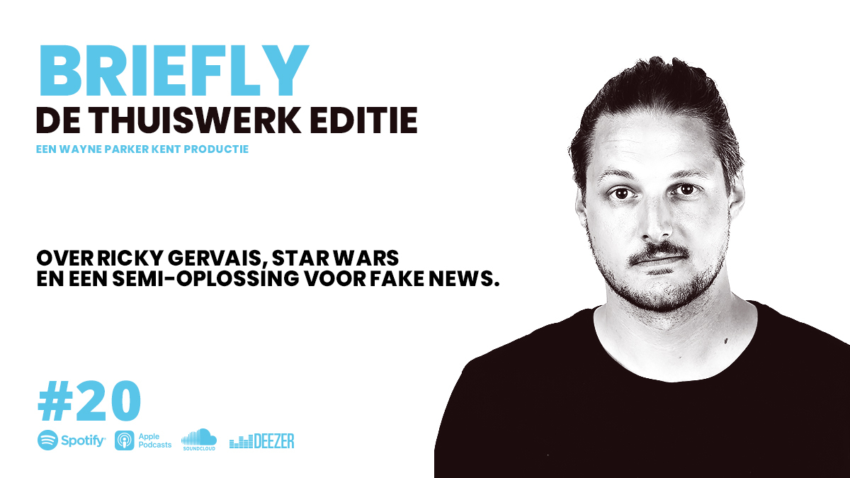 Luchtfietsers, Disney, Star Wars, Malcom Gladwell. Er komt een hoop voorbij in deze woensdagaflevering. Enjoy!👉lnk.to/Briefly-20