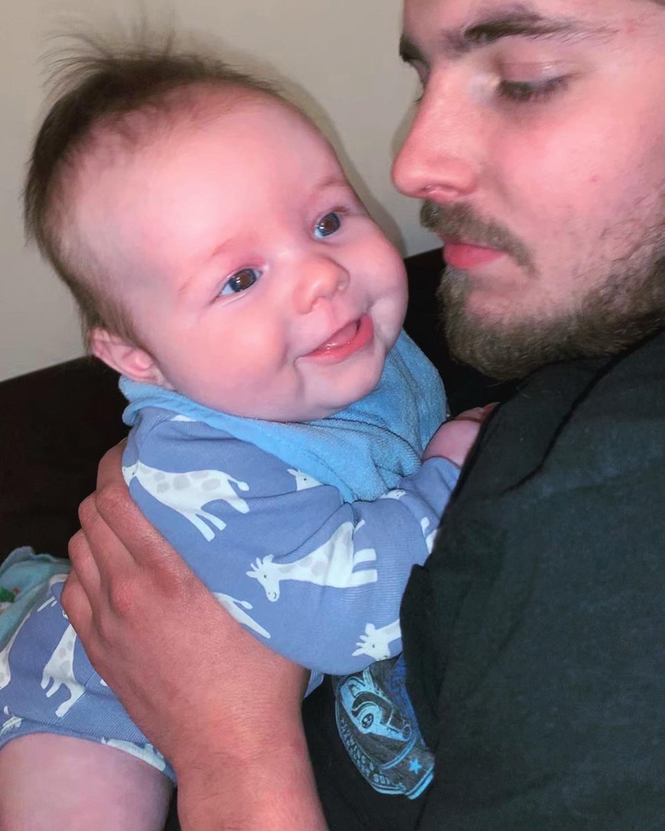 madeeznuts's tweet photo. I feel so accomplished that my baby is always happy. I must be doing something right. 💗💙 https://t.co/cs6jxc0HMW