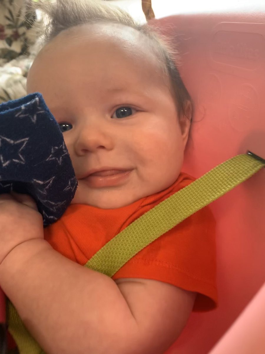 madeeznuts's tweet photo. I feel so accomplished that my baby is always happy. I must be doing something right. 💗💙 https://t.co/cs6jxc0HMW
