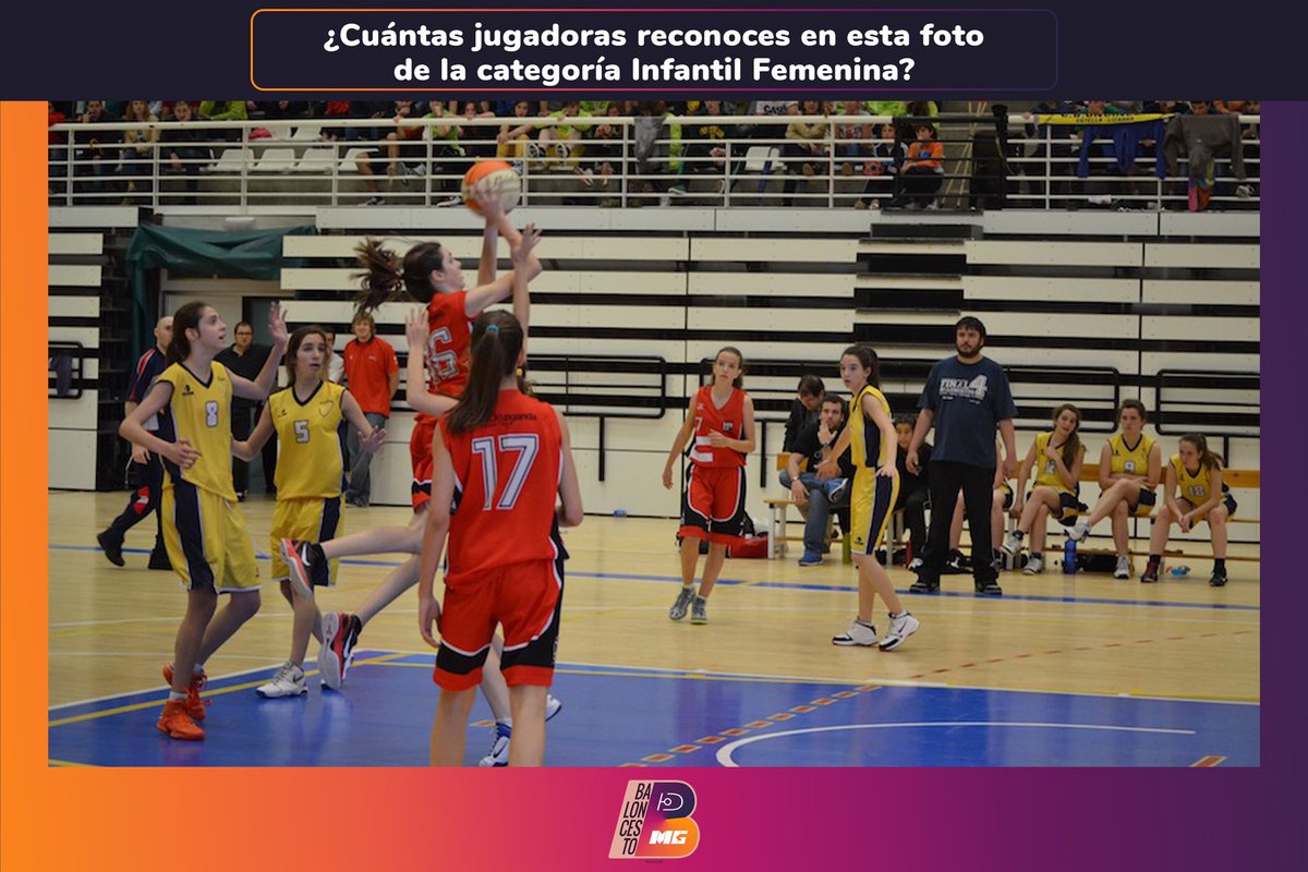 🏀 #QuédateEnCasa | QUIZ
¿Cuántas jugadoras reconoces en esta foto de la categoría Infantil Femenina?

#bMG