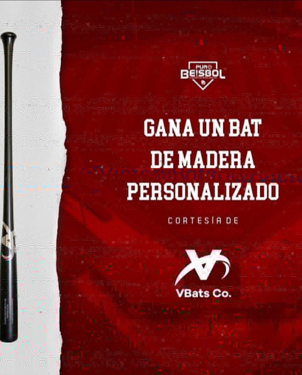 purobeisbolfb's tweet photo. Gánate un bate personalizado de la marca más prestigiada en México: @VictoryBats

-Dale RT y Me Gusta a esta publicación.

-Sigue esta cuenta de Twitter  y también la oficial: @purobeisbolmx

*El ganador de la dinámica se anunciará mañana vía sorteo en vivo (Periscope). https://t.co/DUORbkeW0m