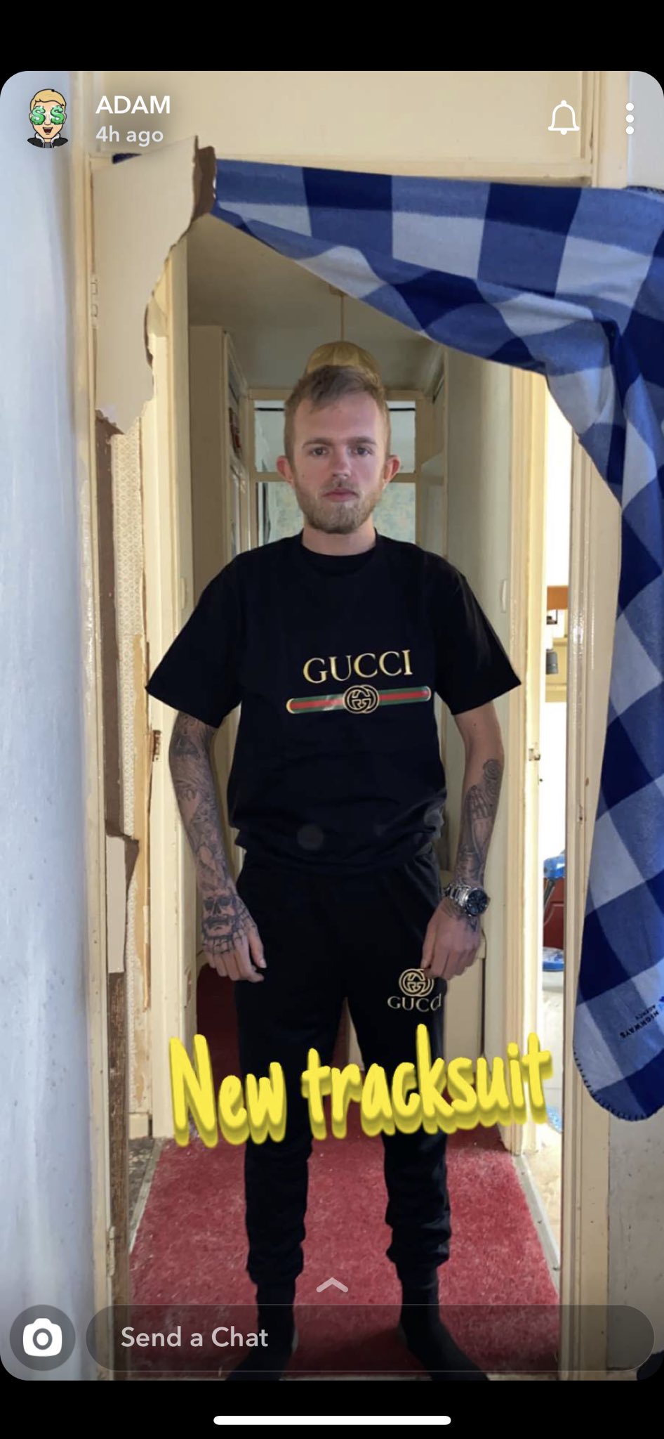 gucci trackie