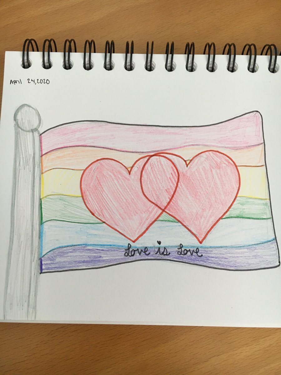evans_vevans's tweet image. Sixth grade students at Boynton are coming up with updated versions of the rainbow flag.  We are doing our new LBTGQ unit through distance learning. #ICSDEquity #IthacaNYSchools @BoyntonMSIthaca @LWrightICSD @lsahasra1
