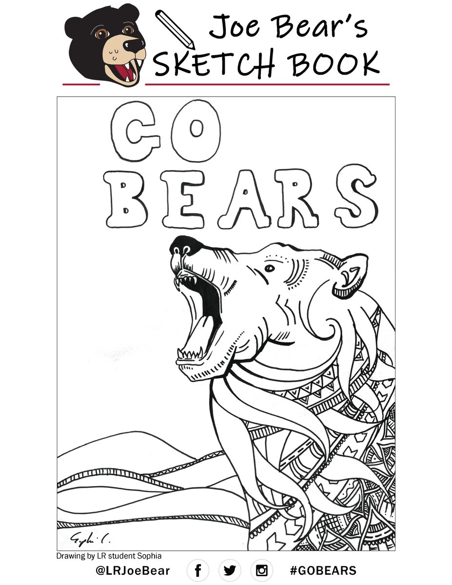 LRjoebear's tweet image. Sophia, one of our very own students submitted this for you to color!

🐻 Print it out

🐻 Color with your favorite colors

🐻 Post and tag me so I can show Sophia your final result!