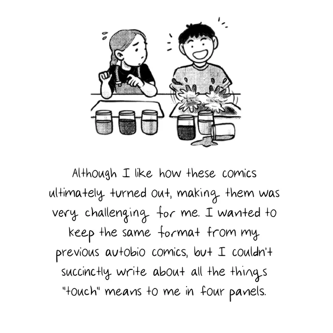 Concerning my #30AboutAspergers comics from last year! 2/3 