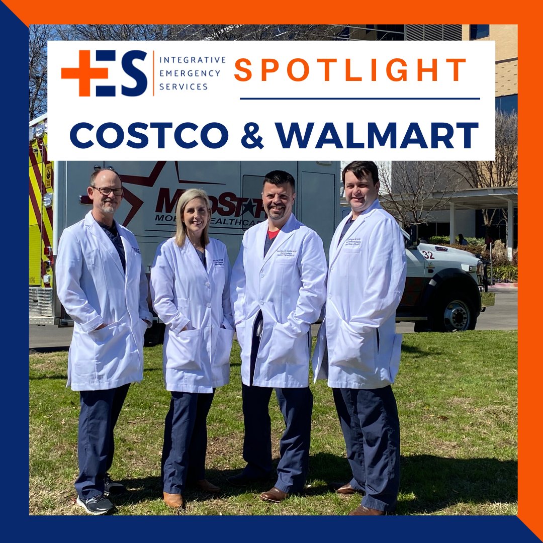 IESHealthcare's tweet photo. We want to give a big thank you to #Costco & #Walmart and its associates for supporting our JPS healthcare providers during this #COVID19 pandemic. We truly feel blessed to have such great community heroes! #ED #communityheroes #JPSHealth, #FortWorthEM https://t.co/ArDbJof47S