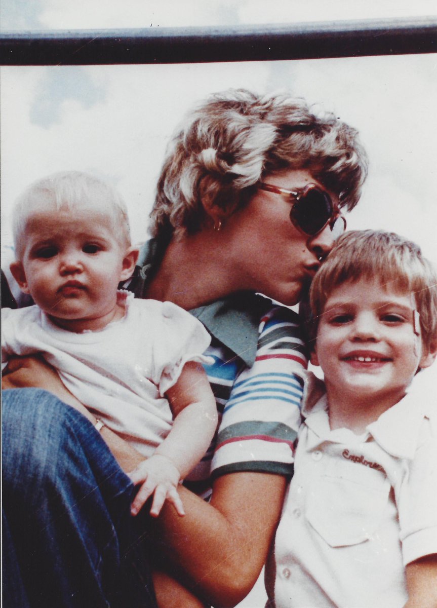 cjeagon's tweet photo. @cedarpoint - one of my favorite pics. My mom and sister on the Sky Ride from our first trip to Cedar Point summer of ‘79. https://t.co/mwWohwZpw3