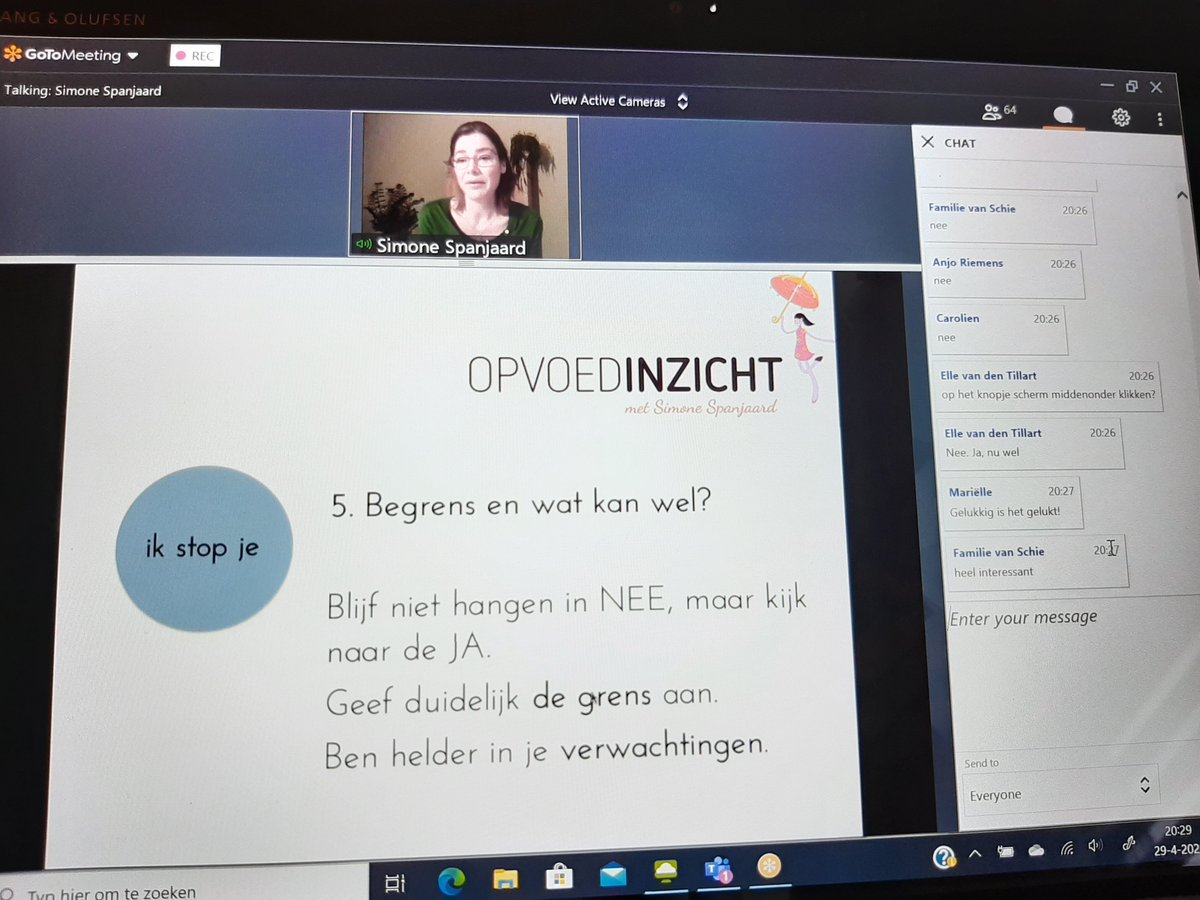 CynthiaKoning's tweet photo. Een leuke en interessante webinar van Simone Spanjaard, orthopedagoog, gevolgd met als thema: luisteren oor in, oor uit. Verzorgd door Gemeente Utrecht en Buurtteam. Een mooie, moderne manier voor een lezing op afstand. 14 mei komt de volgende webinar. https://t.co/Pyx7KxkeYL
