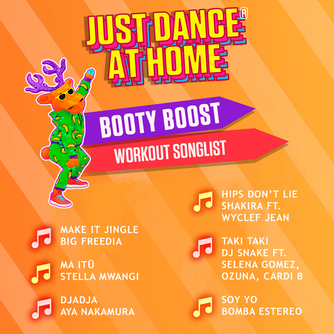 Today's playlist, the “Just Dance” edition