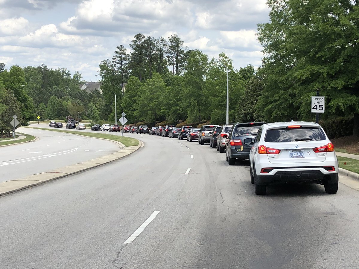 This was only just the start of the longest line ever! Just shows how valued our <a href="/MCBrunson/">Melody Brunson</a> is!!

<a href="/WRAL/">WRAL NEWS in NC</a> <a href="/WCPSS/">Wake County Public School System</a> <a href="/SycamoreCreekES/">Sycamore Creek ES</a>