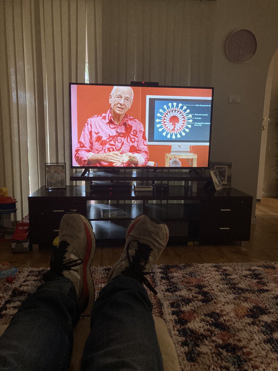 Watching the STEM2020 On-Demand conference while working from home <a href="/DoctorKarl/">Dr Karl</a>