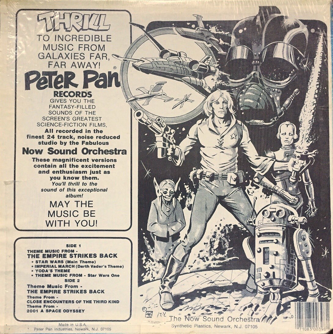 More slightly peculiar STAR WARS music.
Artoo as a jazz drummer-that's a first. That's definitely a first. And, I'm guessing, a last.