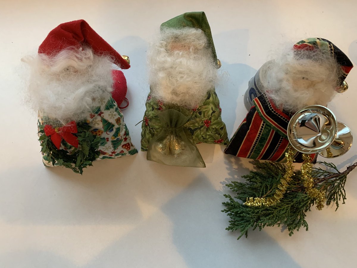 No flour. No yeast. No #breadmaking. Now it’s saucy #Christmas Santa’s