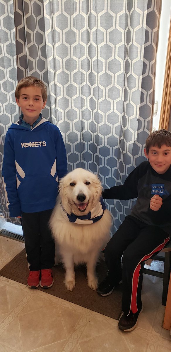 maxbenmom's tweet photo. Komet pride! @kmespta @KMElem https://t.co/DcgYxS6B5Z