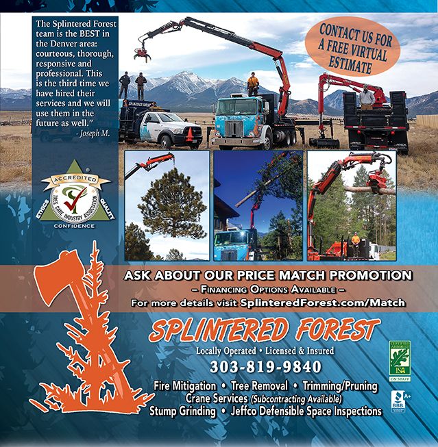 scorefoothills's tweet photo. Your local Splintered Forest offers a full range of services from tree felling to crane projects to helping clients with insurance compliance. Call to have a member of the team provide you with a FREE estimate for your next project! https://t.co/q9J9grd7gn #scorefoothills https://t.co/l32GYE1KNo
