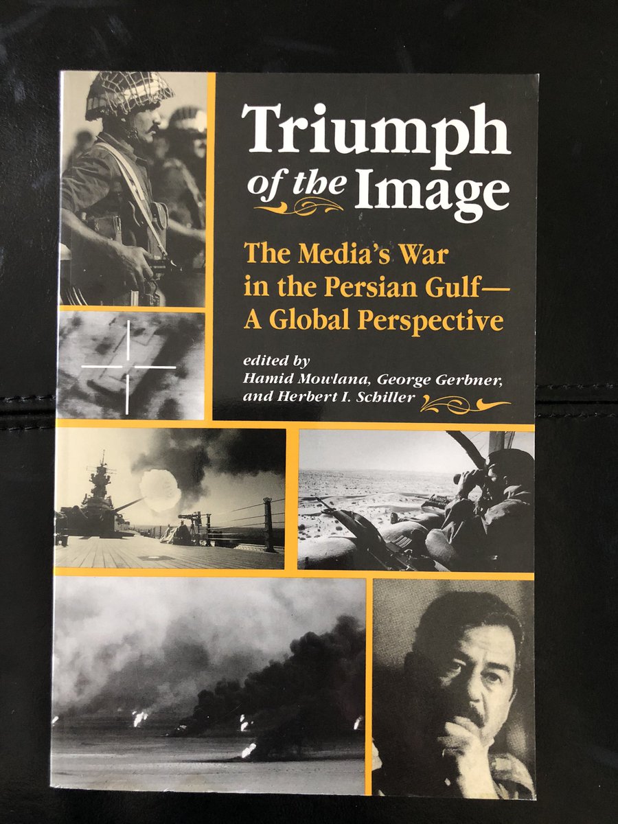 Today’s 2 books on a specific topic—media and public opinion in the first Gulf War:“Policy and Opinion in the Gulf War” by John Mueller“Triumph Of The Image: The Media's War In The Persian Gulf, A Global Perspective” ed. by Hamid Mowlana et al.