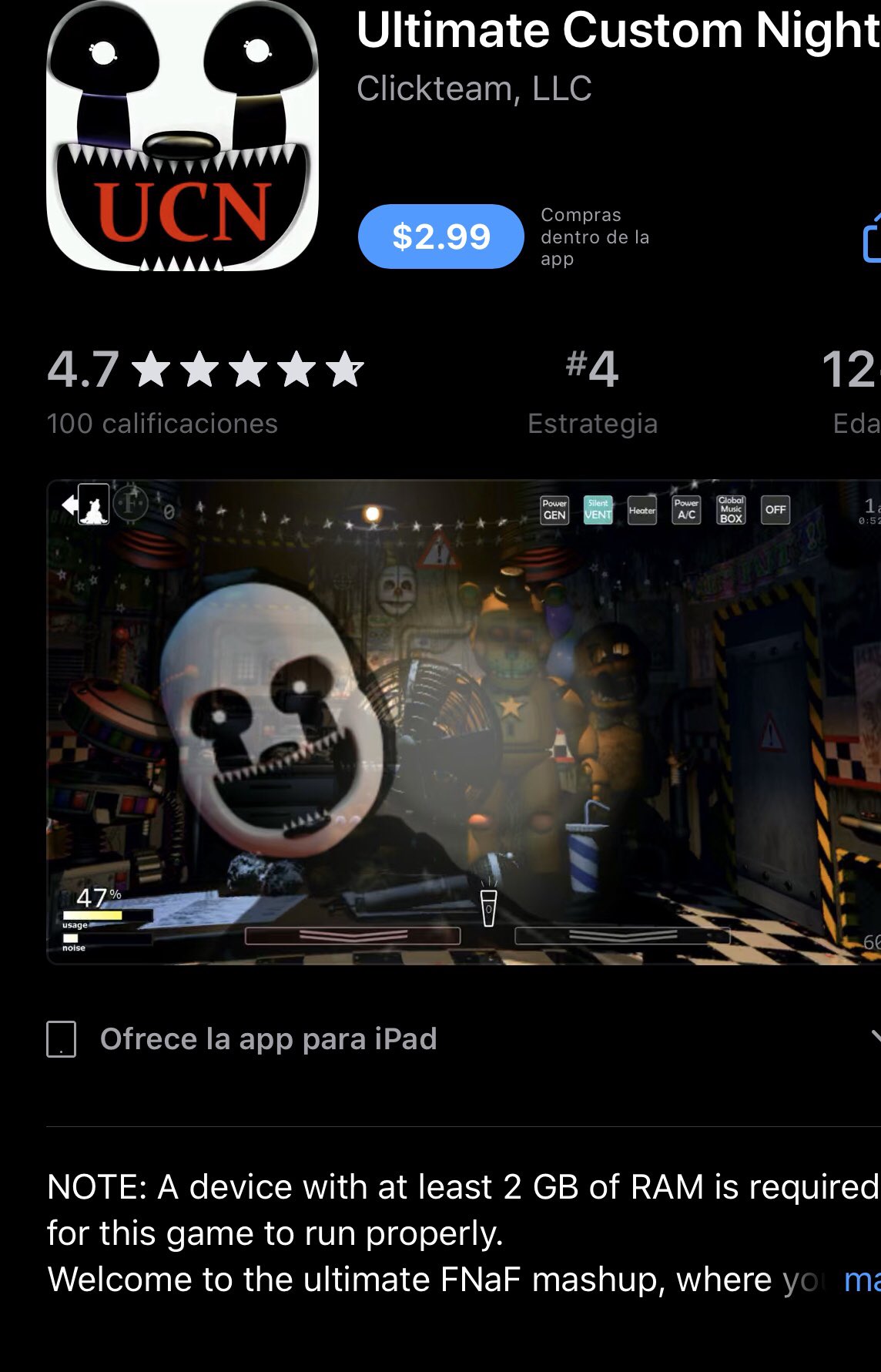 Ultimate Custom Night by Clickteam, LLC