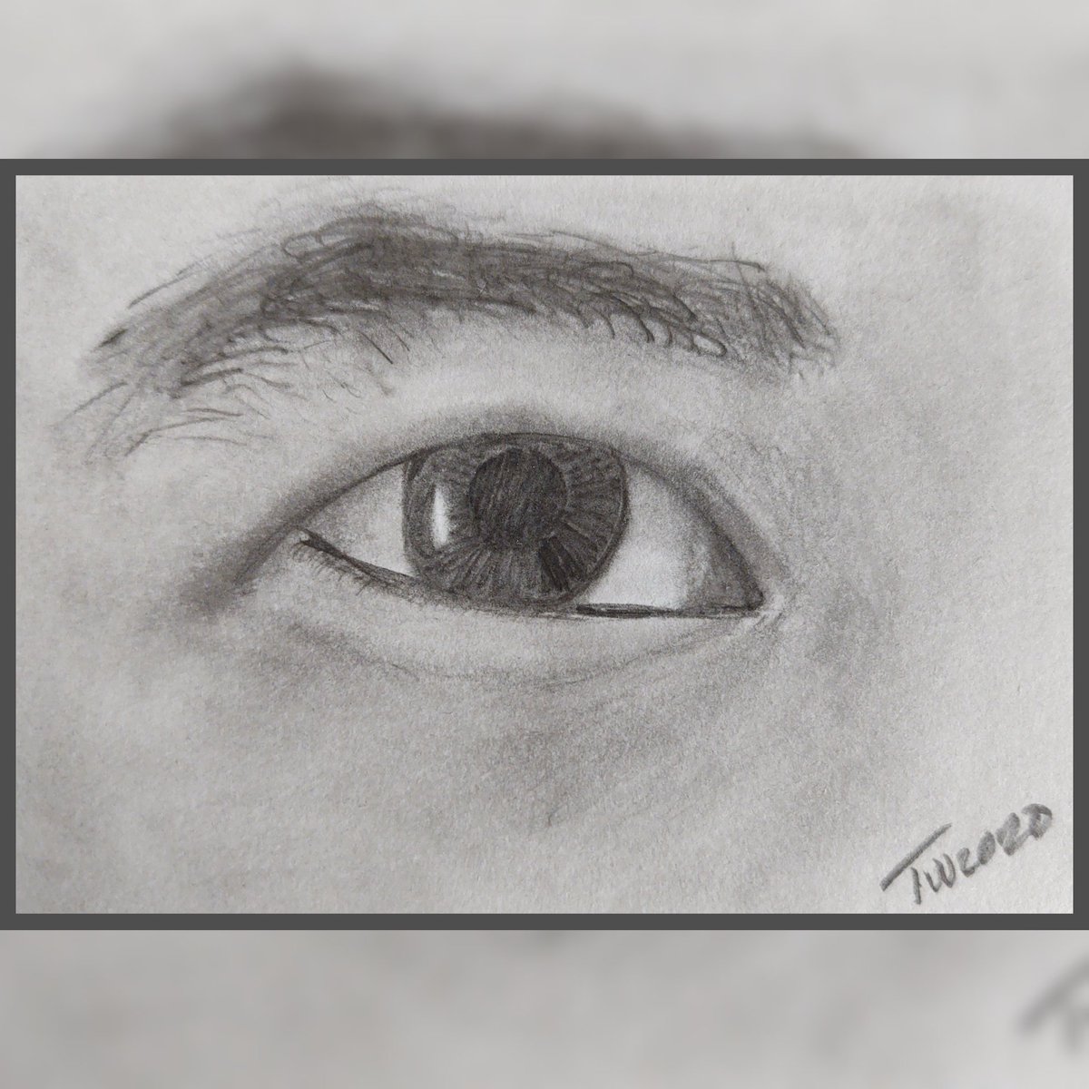 TreeHouseArtist's tweet photo. Today in Tara's sketchbook: a study of eyes, the windows to the soul. 

#AllAmericans

#Sketching #sketchbook #graphite #eyes #artistsontwitter https://t.co/pVAOIWUeh6