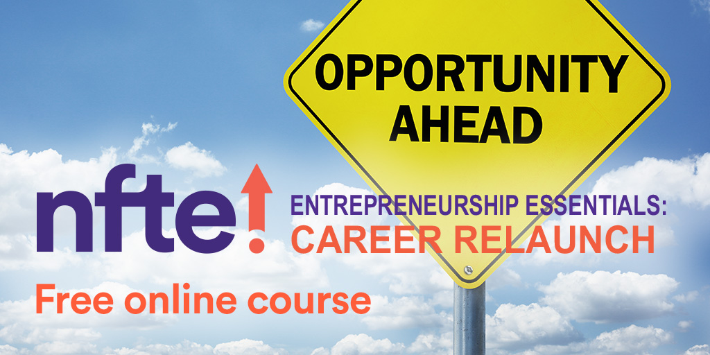 Earlier today we released #NFTECareerRelaunch, a FREE online course designed to help those #unemployed or facing financial insecurity due to #covid19. Visit nfte.com/relaunch to learn more!