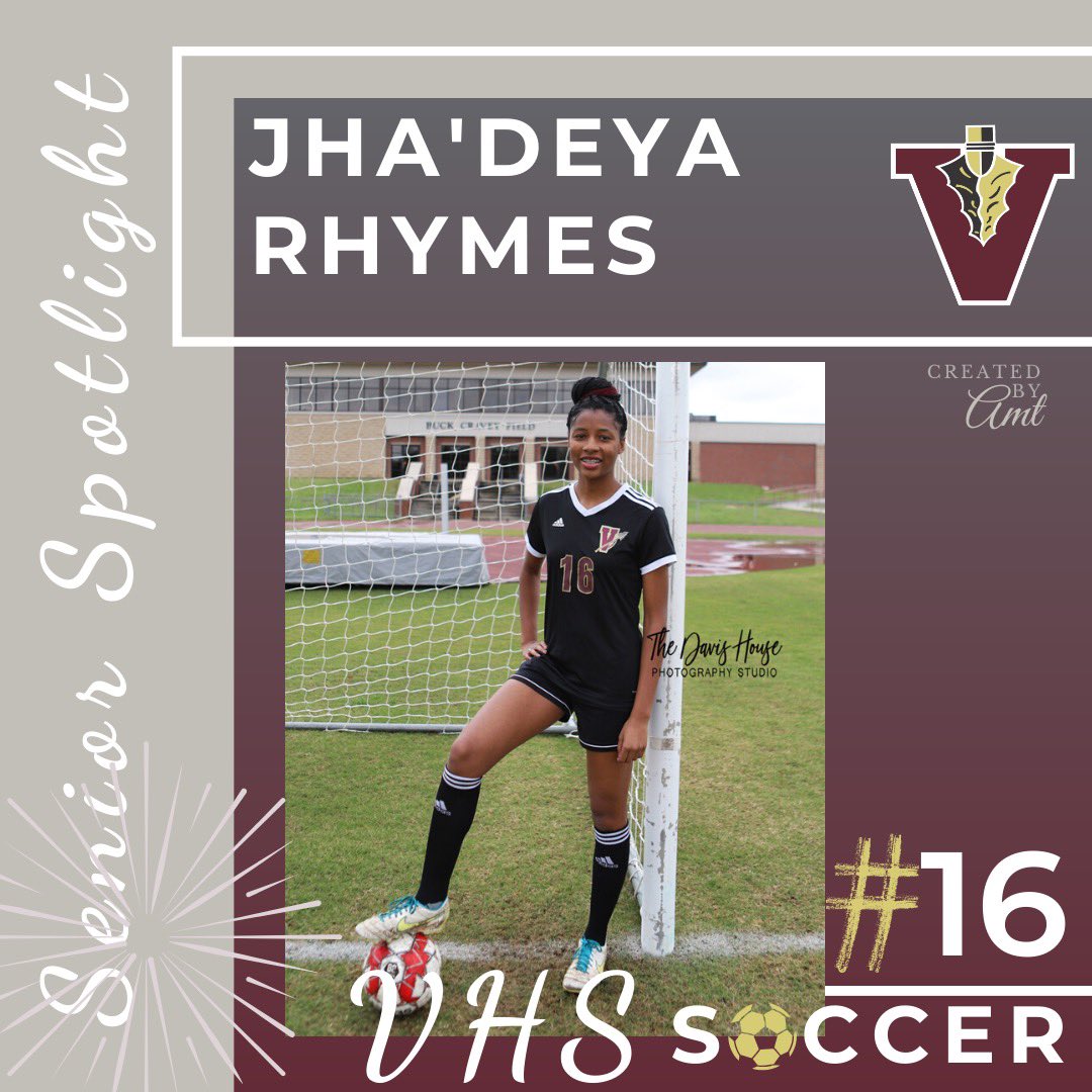 VidaliaHS's tweet photo. 4yr team member-“Jhadeya is a team player; her speed and work ethic are among the best on the team. She has a bright future and I look forward to seeing what she will accomplish. ”-Coach Harn 
#InThis2gether #VFam #IndianAthletics ⚽️
#IndiansInterrupted🏹#RemainVStrong 👊🏼 https://t.co/gbRFZHNyMf