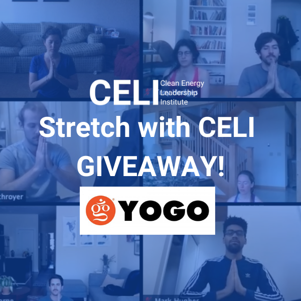 Energy_Leaders's tweet photo. @Energy_Leaders is excited to partner with @yogo for our upcoming #YogaForCleanEnergy event on Sunday, May 3! @yogo is giving away one of their awesome eco-friendly yoga mats + they always plant a food-bearing tree for each mat sold. See below for details on how to enter! https://t.co/uY9C8m6t9Z
