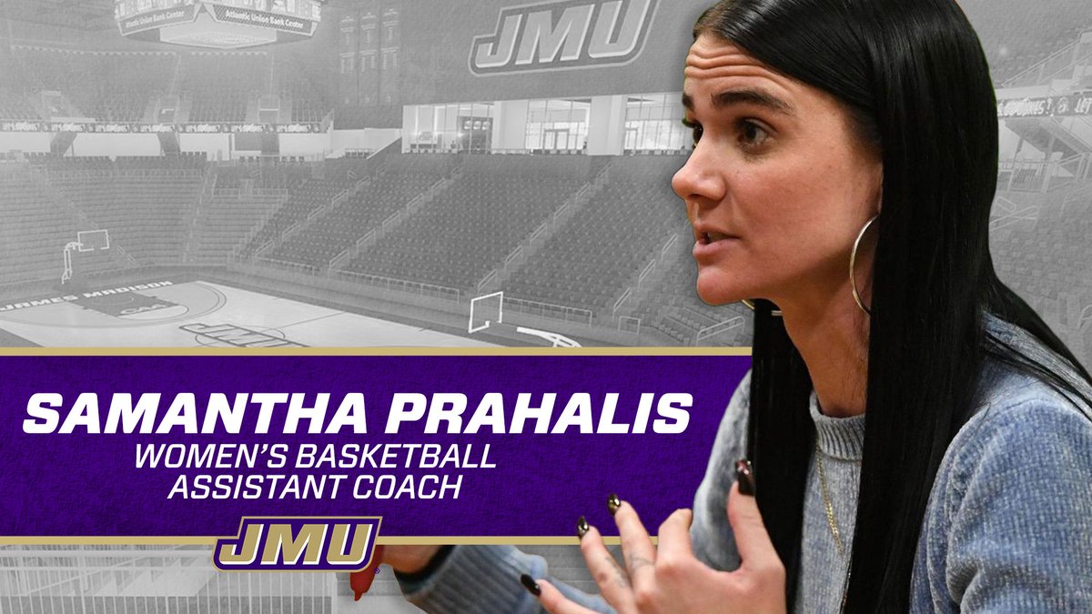 Everyone welcome Samantha to JMU! 😌

Samantha is a former WNBA player (first-round draft pick) and has plenty of overseas playing experience.  

📝 - bit.ly/35fn4Ch

#GoDukes