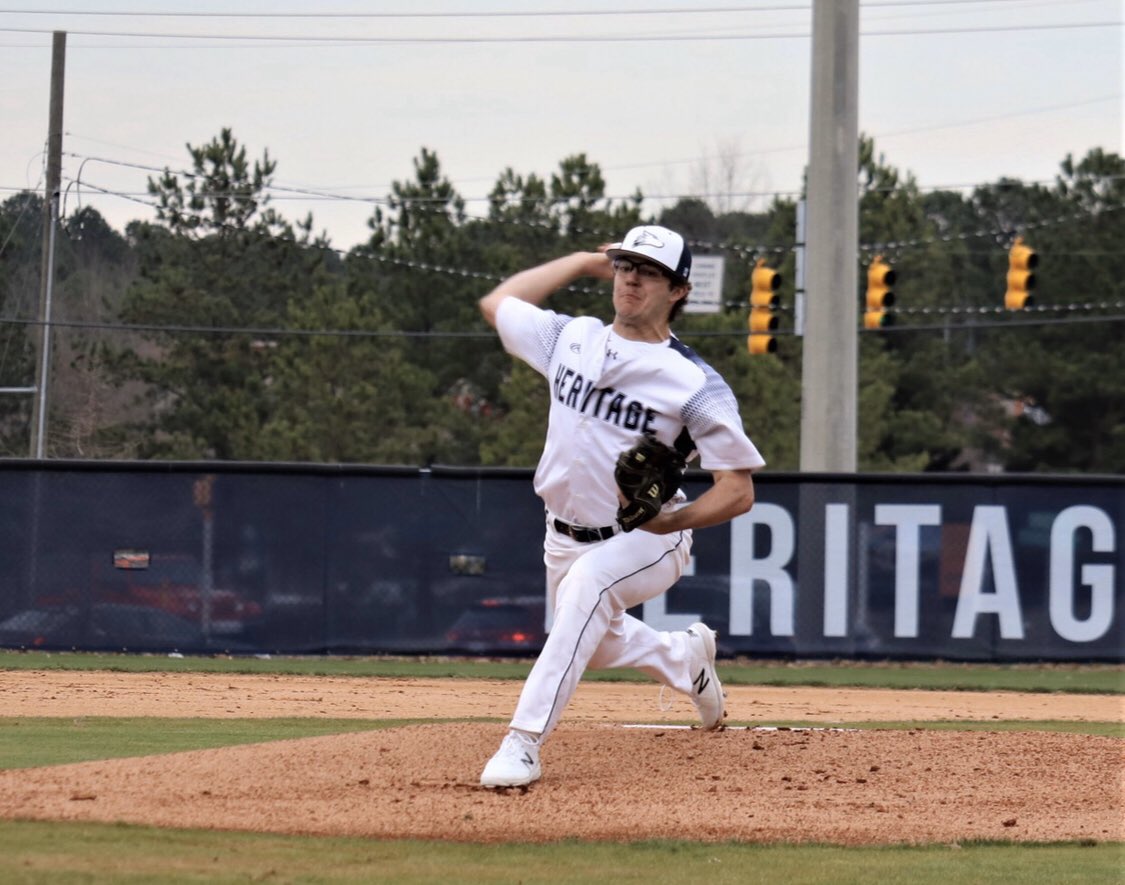 #3 Carson Hinnant @carsonhinnant3 Plans for the future: Attend Mount Olive on a baseball scholarship. 4 yrs. in the Baseball Program ⭐️ STAT: 30 ip 31 k’s 2.11 ERA Best memory: Throwing a 2 hitter against against Holly Springs in the 4th round of the 2019 playoffs.