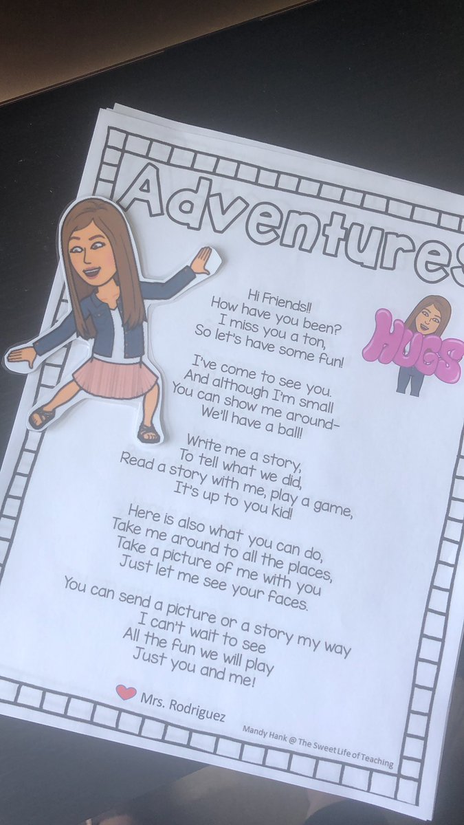 L_Rod1127's tweet photo. Sending my kiddos a little surprise to show them how much I miss our adventures! @NISDFranklinES @NISD #distancelearning #BetterTogether https://t.co/RQnouY4P1C